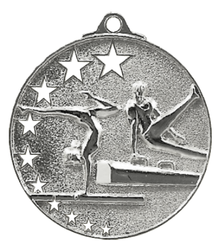 Star - Gymnastics 52mm G/S/B