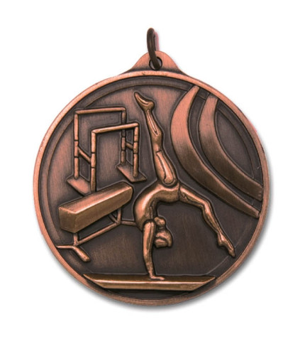 M2 Series Female Gymnastics Medal