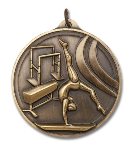 M2 Series Female Gymnastics Medal