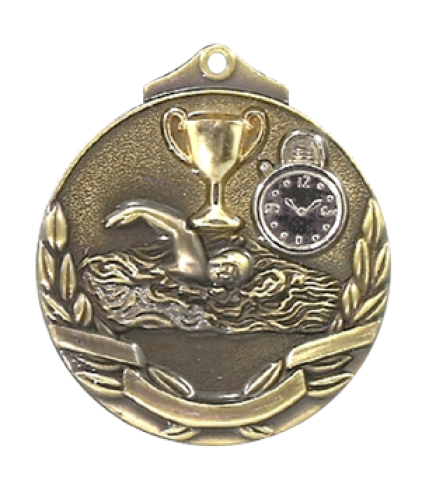 Two-Toned Series Medal - Swimming