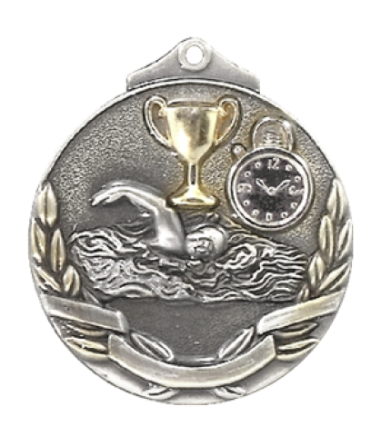 Two-Toned Series Medal - Swimming