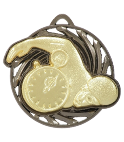 Hollow Vortex 3D Medal - Swimming