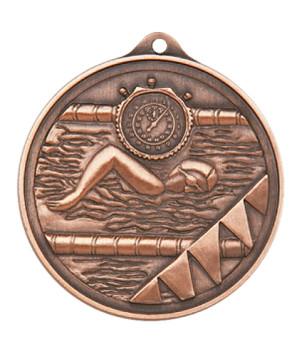 Classic M2 Series Swimming Medal