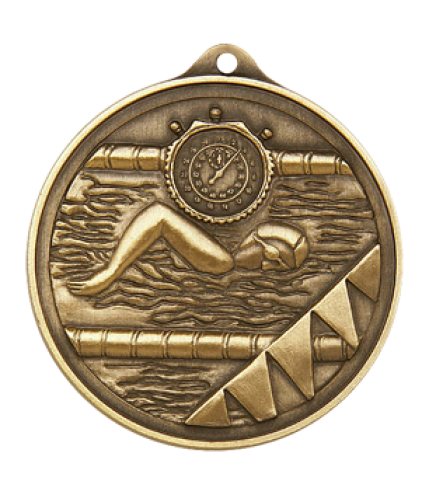 Classic M2 Series Swimming Medal