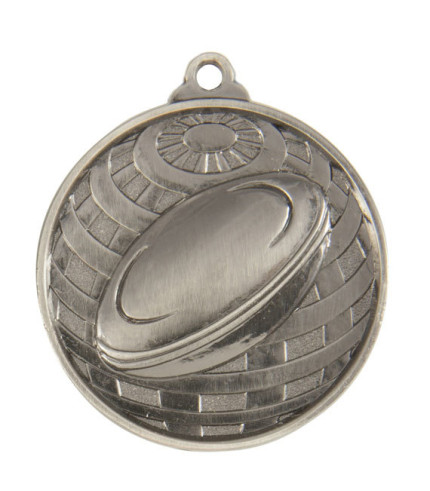 EVA Medal - Rugby Cyclone 50mm G/S/B