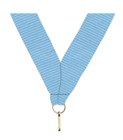 Medal Ribbon - Light Blue