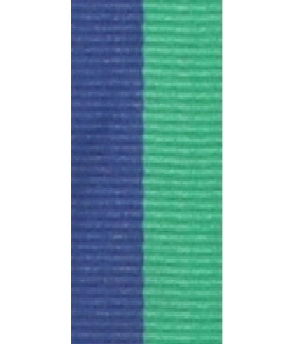 Medal Ribbon - Blue/Green