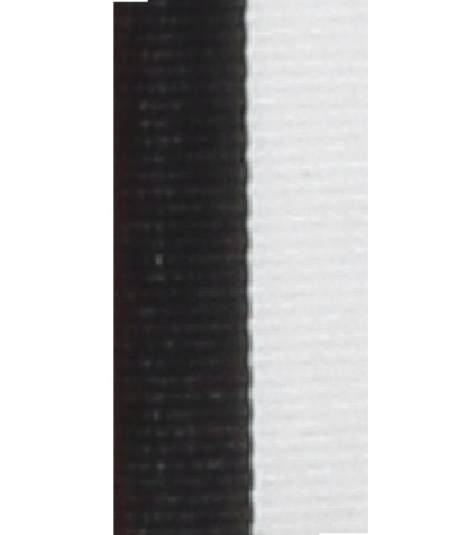 Medal Ribbon - Black/White