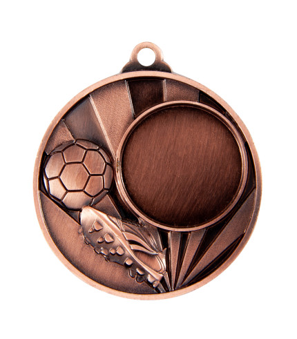 EVA Medal - Football Insert 50mm G/S/B