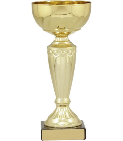 Cup - Gold Plastic and Metal