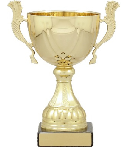 Cup - Gold Plastic and Metal