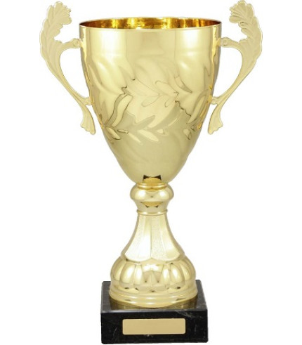 Cup - Gold Plastic and Metal