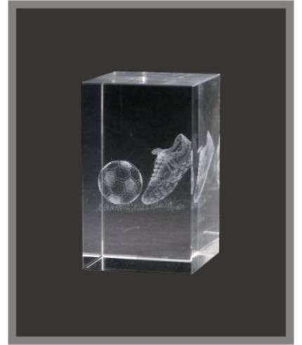 Crystal Hologram Football - 1 Size
